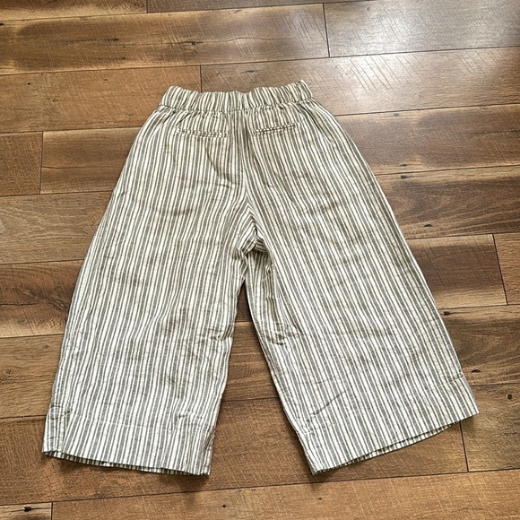 GAP cropped striped pants - size 6 - Picture 2 of 3